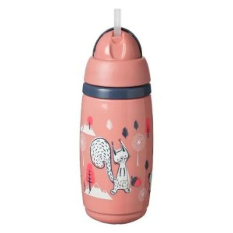 Tommee Tippee Tasse Isotherme à Paille SuperStar 266ml – Rose –  | Parasativa Maroc