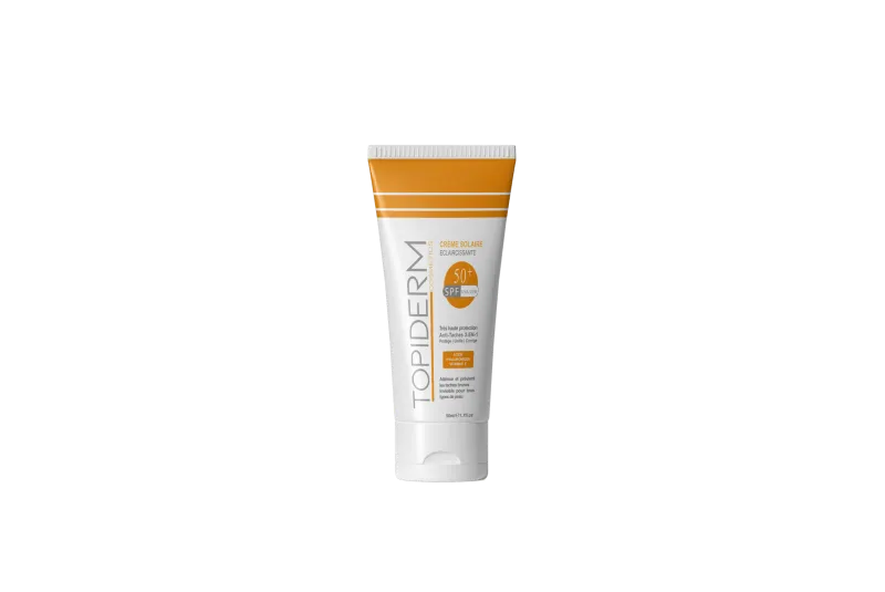 TOPIDERM CREME SOLAIRE ECLAIRCISSANTE SPF50+