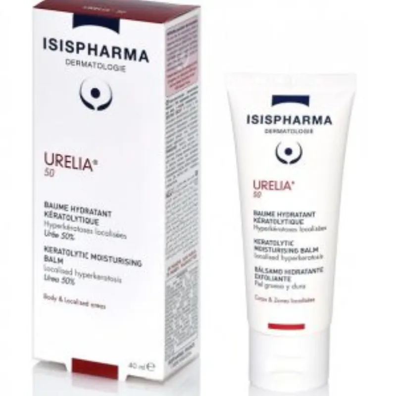 ISISPHARMA URELIA 50 Baume hydratant kératolytique – 50% urée 40ml –  | Parasativa Maroc