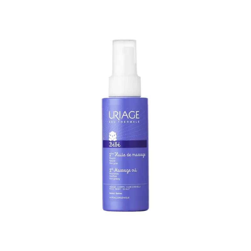 URIAGE BÉBÉ – 1ÈRE HUILE DE MASSAGE 100mL –  | Parasativa Maroc