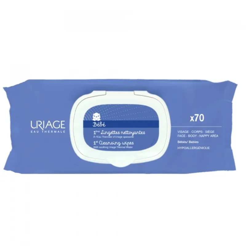 URIAGE BÉBÉ – 1ÈRES LINGETTES NETTOYANTES 70U –  | Parasativa Maroc