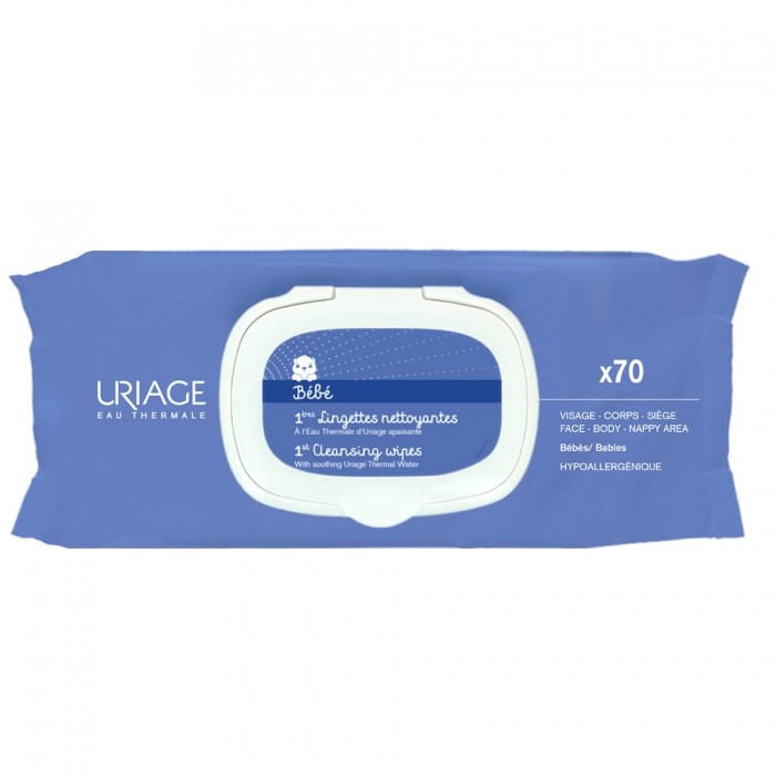 URIAGE BÉBÉ - 1ÈRES LINGETTES NETTOYANTES 70U –  | Parasativa Maroc
