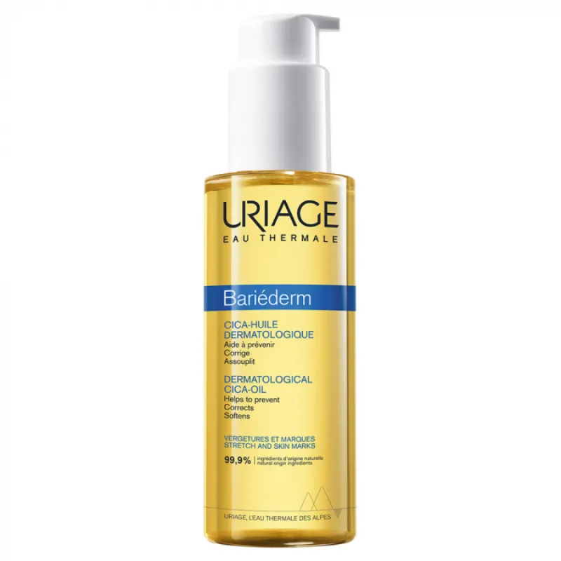 URIAGE BARIÉDERM – CICA-HUILE VERGETURES &amp; MARQUES 100mL –  | Parasativa Maroc