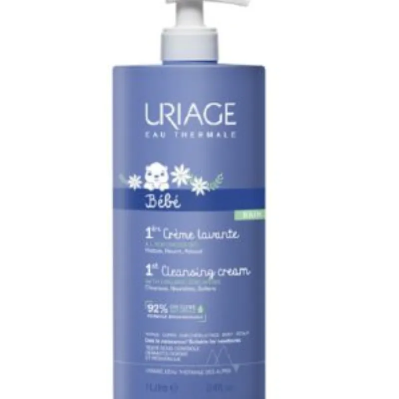 Uriage Bébé – 1ère Crème lavante – 1 L –  | Parasativa Maroc