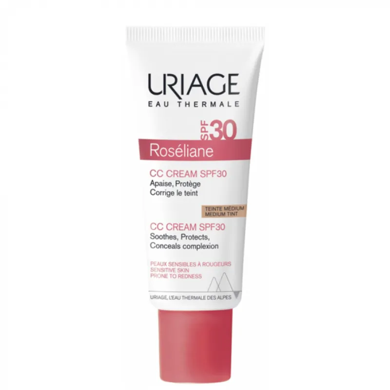 URIAGE ROSELIANE CC CREAM SPF30 TEINTE MEDIUM 40 ML