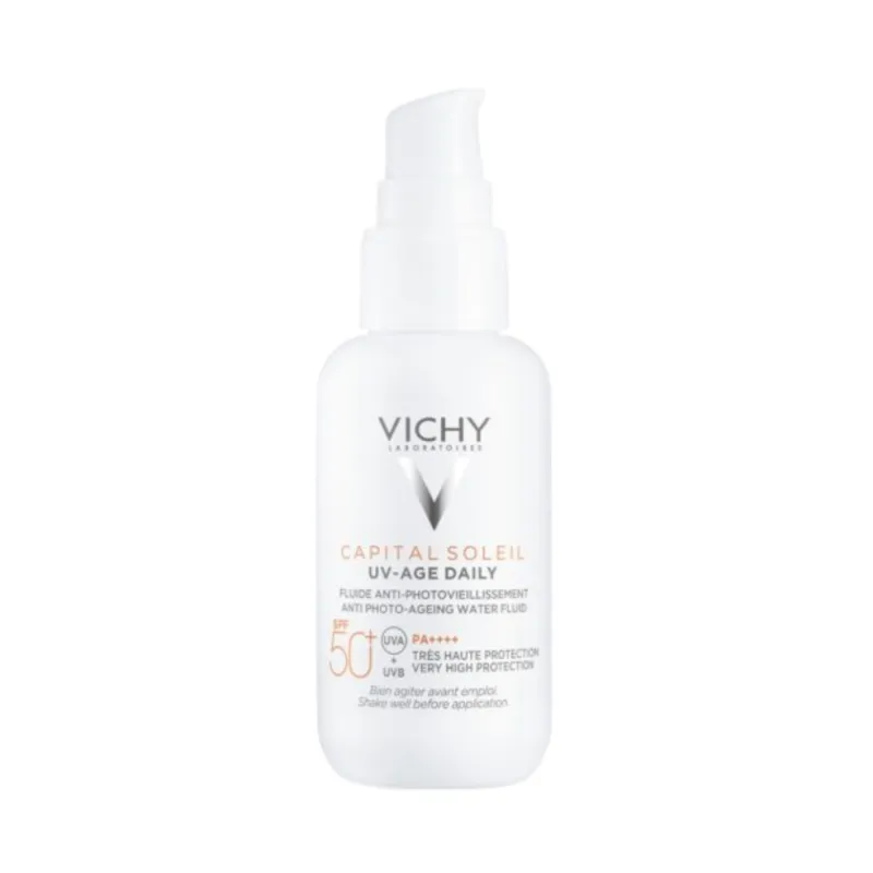 VICHY CAPITAL SOLEIL FLUIDE SOLAIRE VISAGE UV AGE DAILY SPF50+