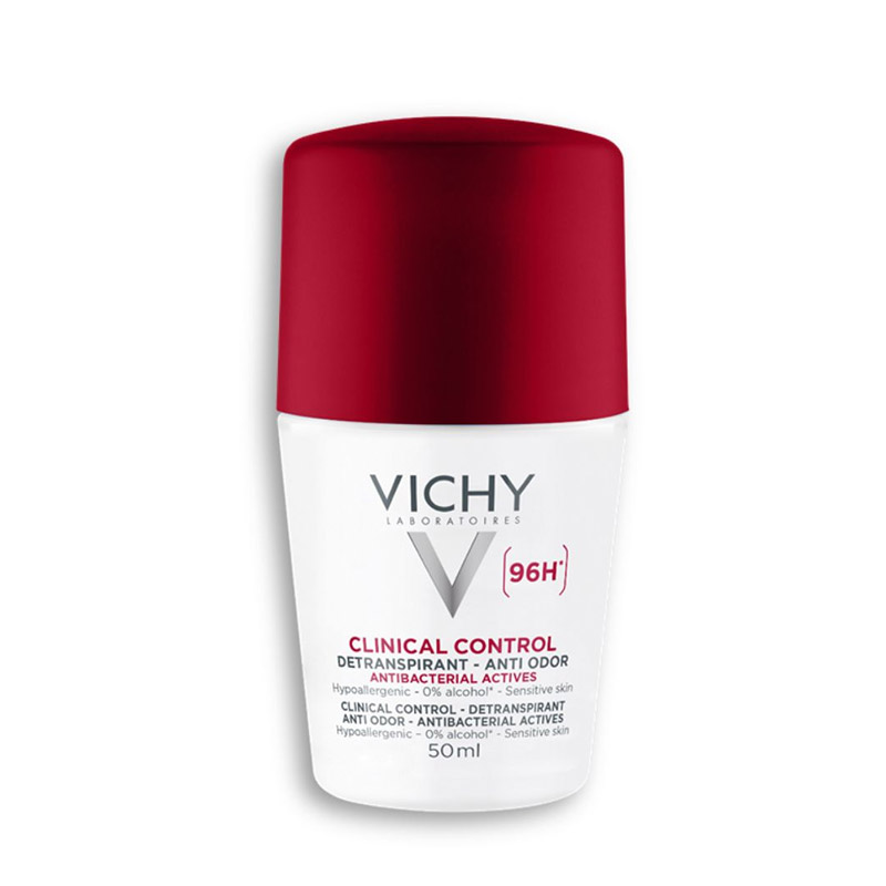 VICHY DEODORANT CLINICAL CONTROL ANTI-ODEUR EXCESSIVE 96H 50mL –  | Parasativa Maroc