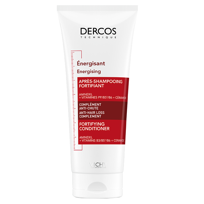 VICHY DERCOS ENERGISANT APRES-SHAMPOOING FORTIFIANT COMPLEMENT ANTI-CHUTE 150ML –  | Parasativa Maroc