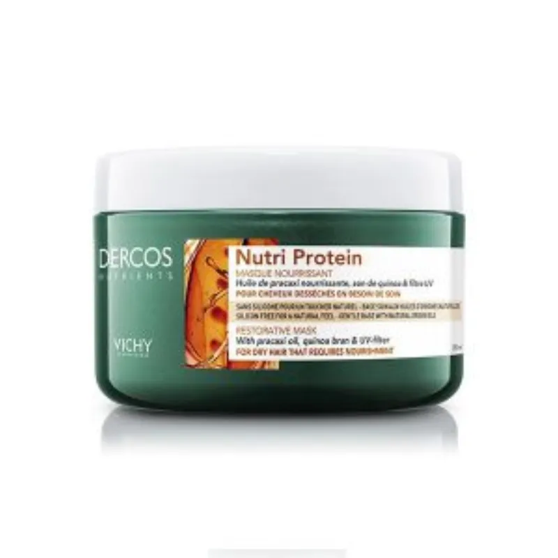 Vichy Dercos Nutrients Masque Nourrissant Nutri Protein Cheveux Secs | 250ml –  | Parasativa Maroc