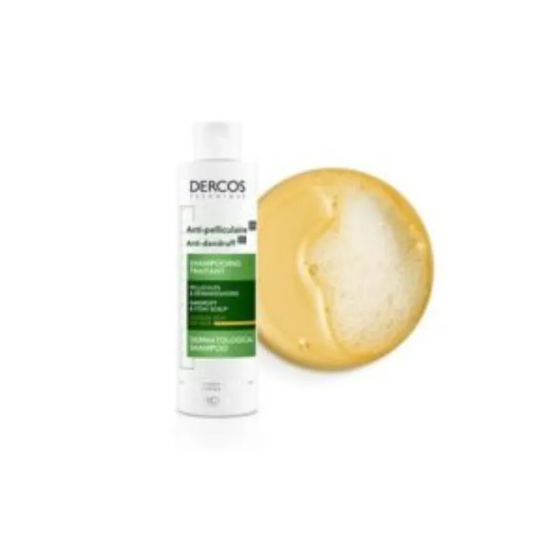 Vichy Dercos Shampoing Traitant Anti-Pelliculaire Cheveux Secs | 200ml –  | Parasativa Maroc