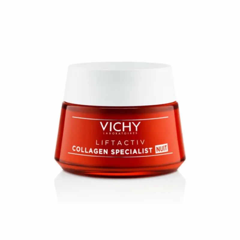 VICHY LIFTACTIV COLLAGEN SPECIALIST NUIT | Anti-Age |Tous Types de Peaux | 50ml –  | Parasativa Maroc