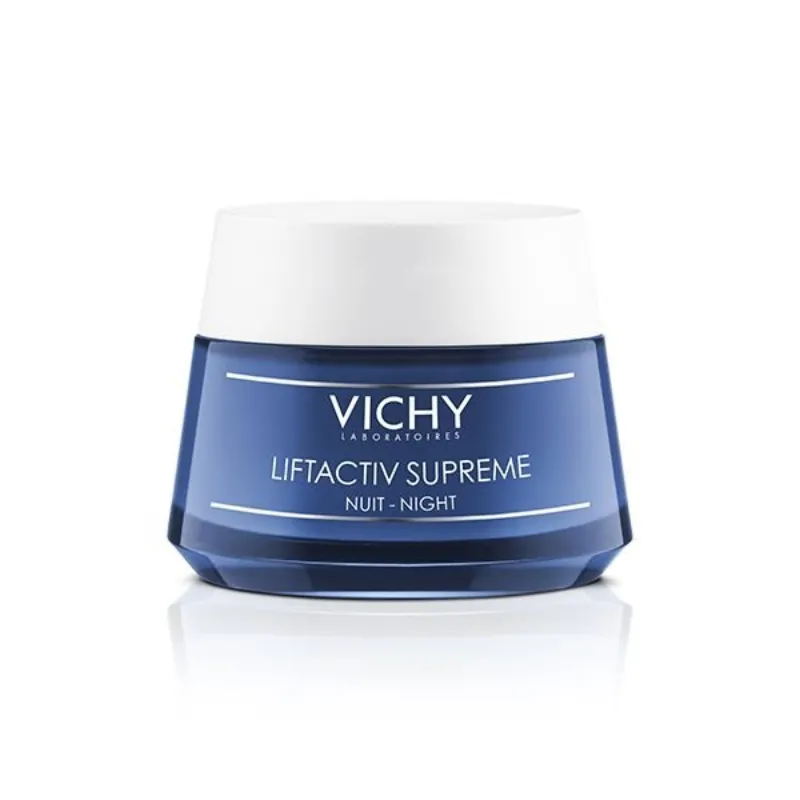 Vichy Liftactiv Supreme Crème de Nuit Anti-Rides Tous Types de Peaux | 50ml –  | Parasativa Maroc