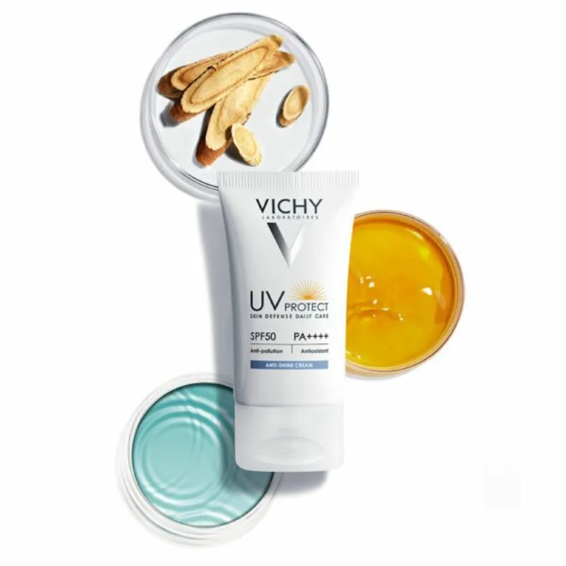 Vichy UV PROTECT Crème Hydratante Invisible SPF50 Tous Types de Peaux | 40ml –  | Parasativa Maroc