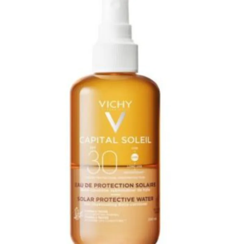VICHY CAPITAL SOLEIL  EAU DE PROTECTION SOLAIRE HYDRATANTE SPF30 CAPITAL SOLEIL 200ml –  | Parasativa Maroc