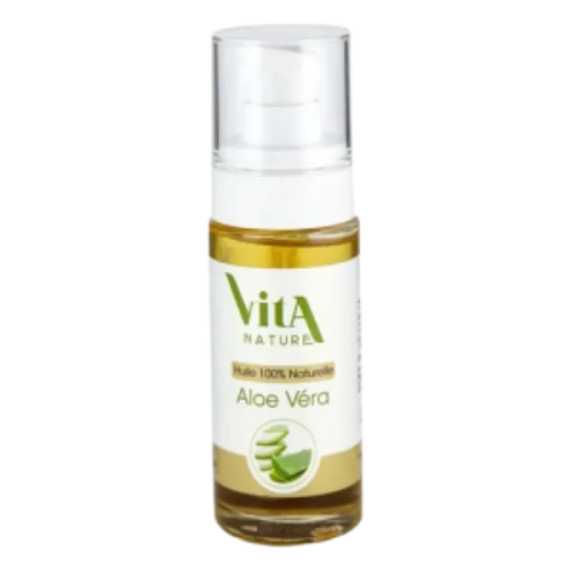 Vita Nature Huile D’aloe Vera 50ml –  | Parasativa Maroc