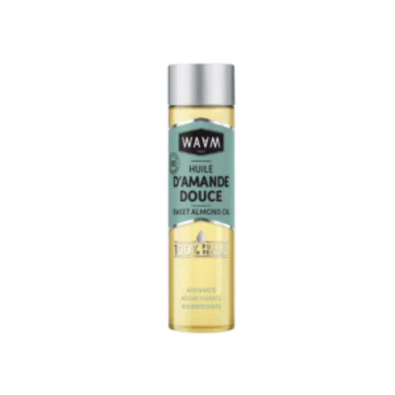 WAAM Huile d’Amande Douce certifiée BIO 100 ml –  | Parasativa Maroc