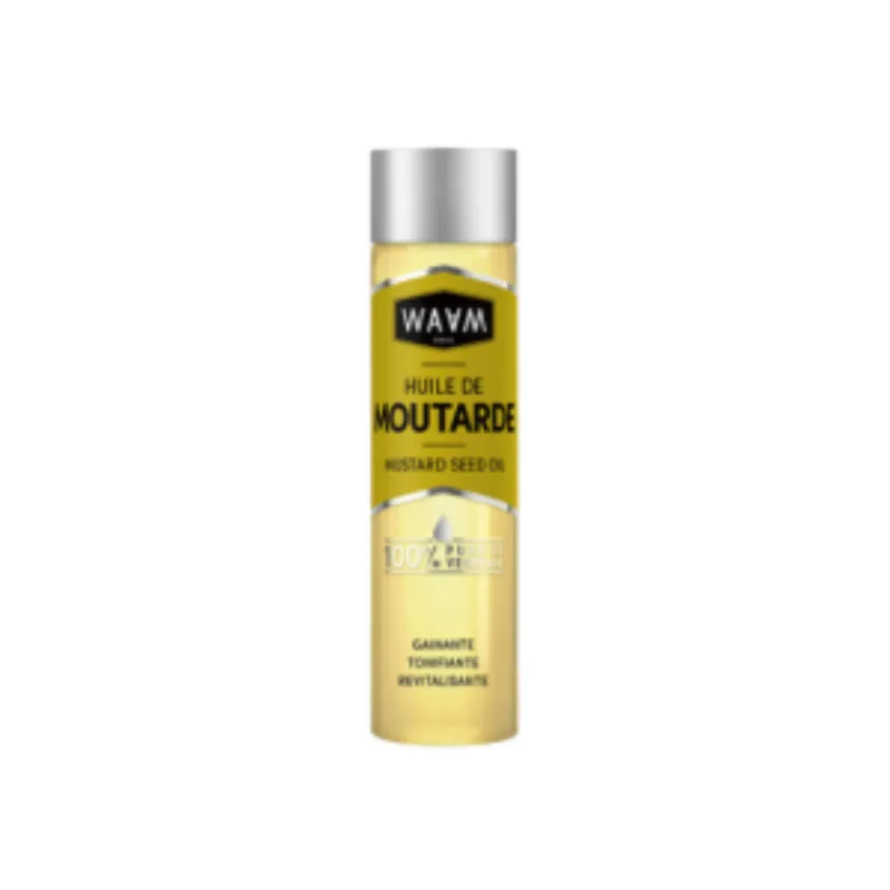 WAAM Huile de Moutarde certifiée BIO 75ml –  | Parasativa Maroc