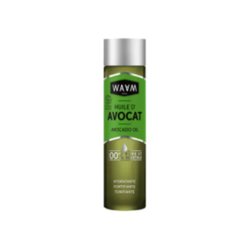 WAAM Huile d’Avocat certifiée BIO 100ml –  | Parasativa Maroc