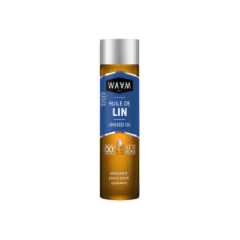 WAAM Huile de Lin certifiée BIO 75ml –  | Parasativa Maroc