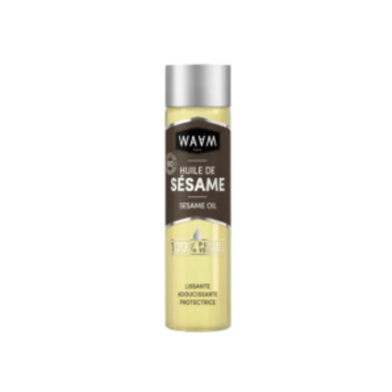WAAM Huile de Sésame certifiée BIO 100ml –  | Parasativa Maroc