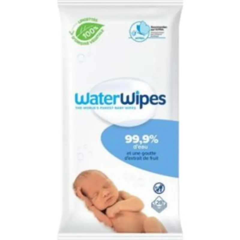 WATERWIPES LINGETTES BABY 28 BIO –  | Parasativa Maroc