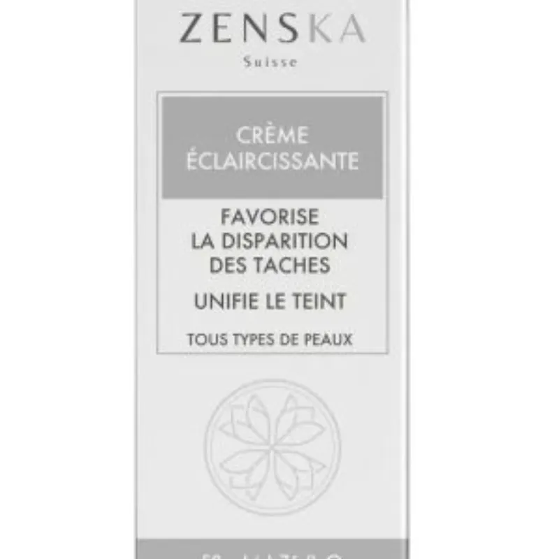 ZENSKA CRÈME ÉCLAIRCISSANTE – 50ml –  | Parasativa Maroc