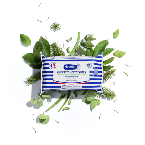 DODIE LINGETTES NETTOYANTES 3en1- siège, visage et corps