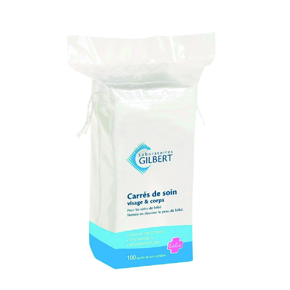 GILBERT CARRES DE SOIN VISAGE &amp; CORPS 100 CARRES