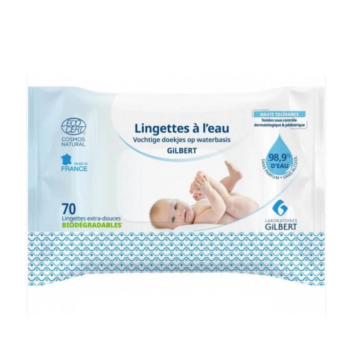 GILBERT LINGETTES A L’EAU POUR BEBES 70U