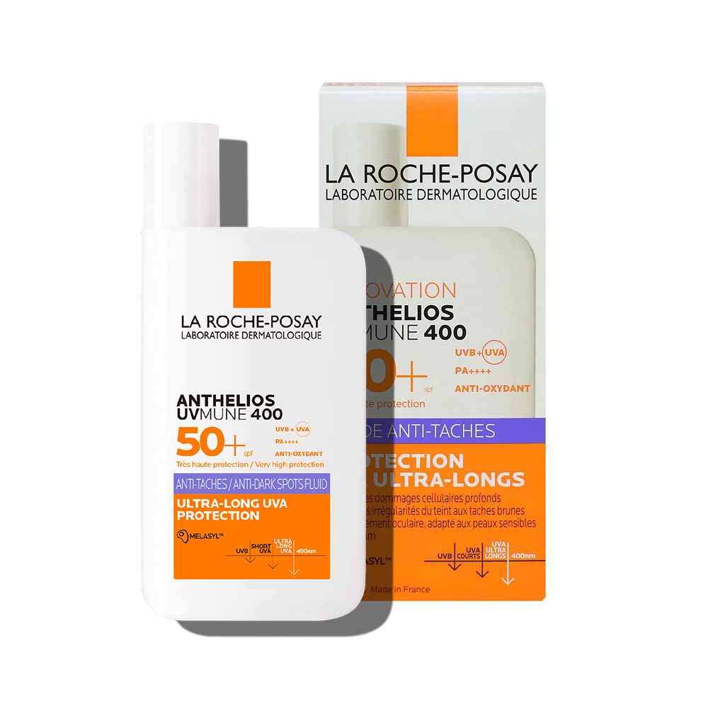 LA ROCHE POSAY ANTHELIOS UVMUNE 400 FLUIDE SOLAIRE ANTI-TACHES SPF 50+ 50ml