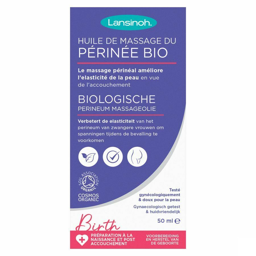 LANSINOH HUILE DE MASSAGE DU PÉRINÉE BIO