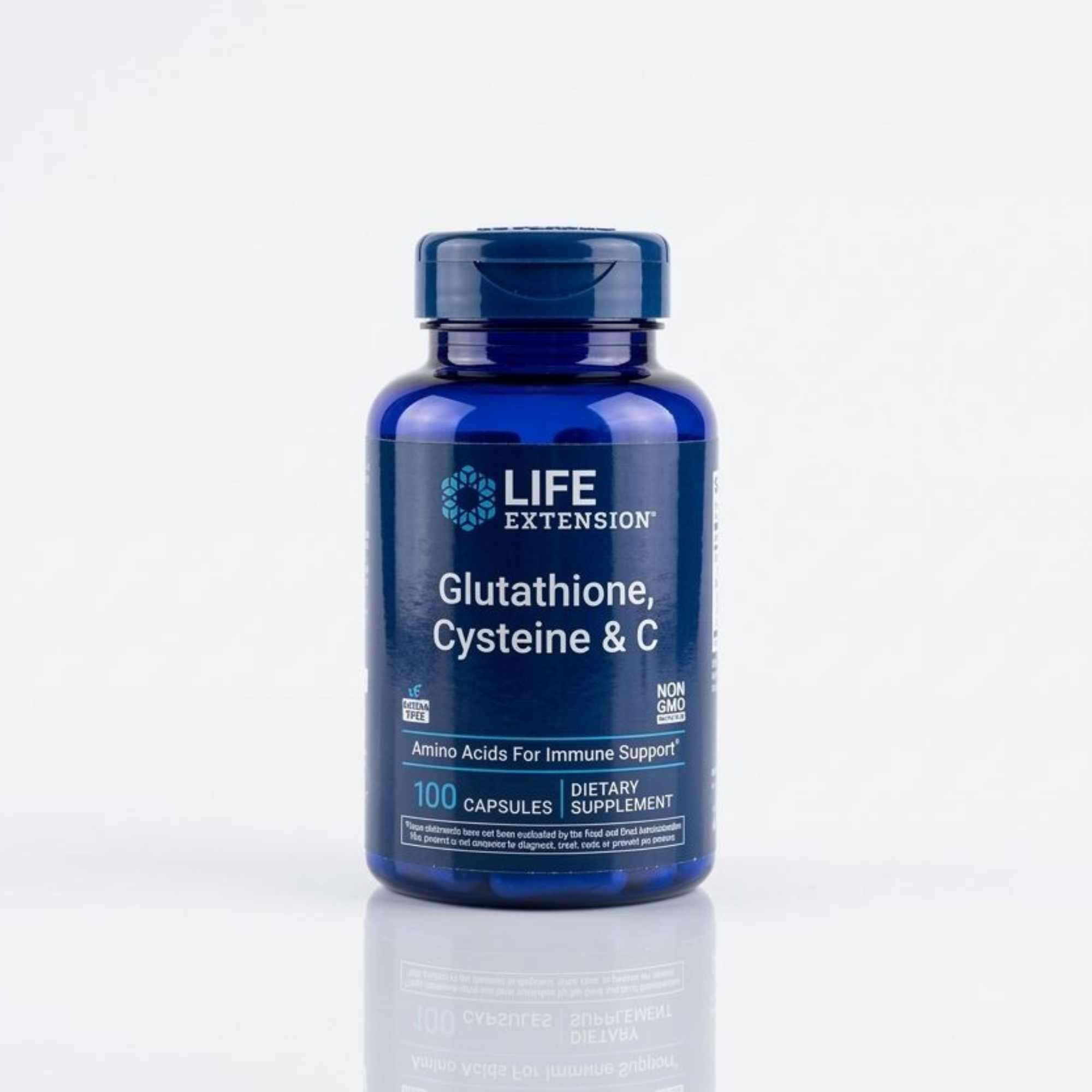 LIFE EXTENSION GLUTATHION CYSTÉINE & VITAMINE C 100 CAPSULE