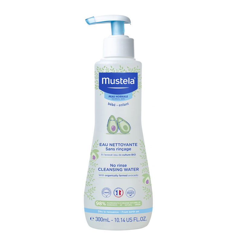 MUSTELA EAU NETTOYANTE SANS RINÇAGE A L'AVOCAT 300mL