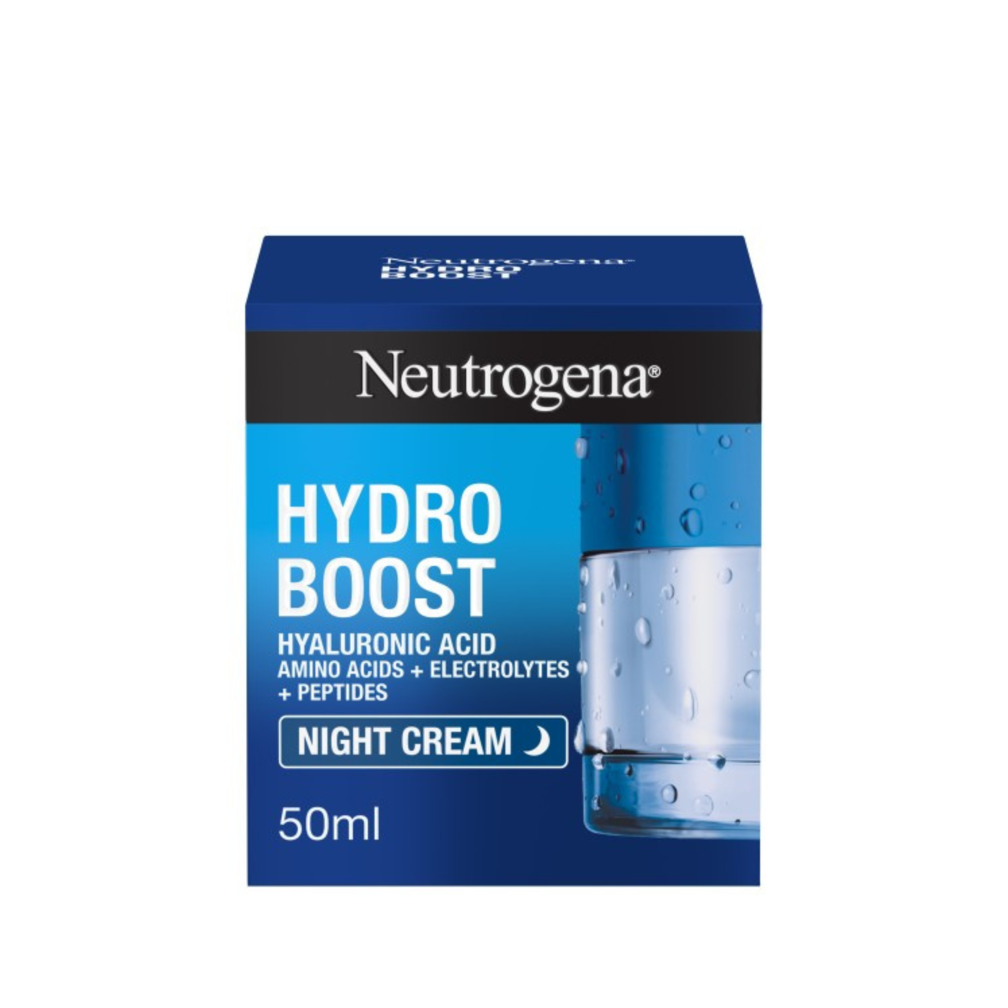 NEUTROGENA HYDRO BOOST CREME DE NUIT TOUS TYPES DE PEAUX 50ML