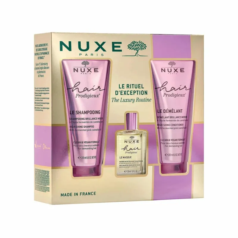 NUXE COFFRET MON RITUEL D’EXCEPTION CAPILLAIRE