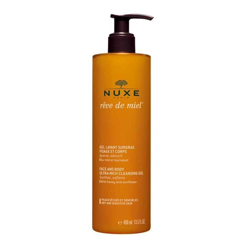 NUXE REVE DE MIEL GEL LAVANT SURGRAS 400ML