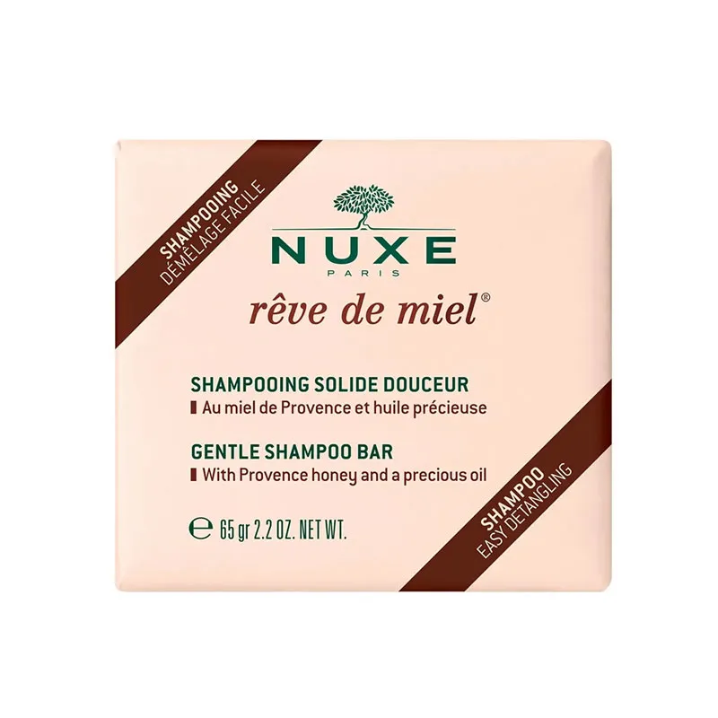 NUXE REVE DE MIEL SHAMPOING SOLIDE DOUCEUR 65g