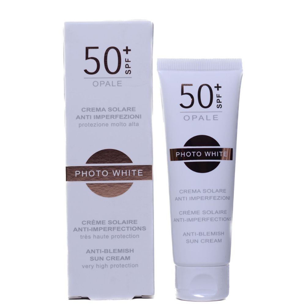 PHOTOWHITE CREME SOLAIRE SPF50+ ANTI IMPERFECTIONS OPALE