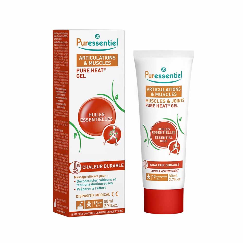 PURESSENTIEL ARTICULATIONS ET MUSCLES PURE HEAT GEL 80ML