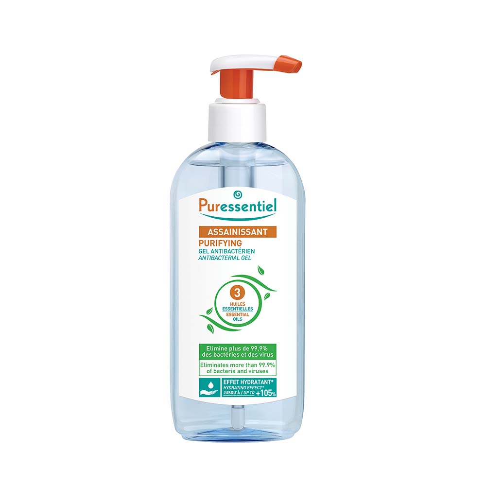 PURESSENTIEL ASSAINISSANT GEL ANTIBACTERIEN AUX 3 HUILES ESSENTIELLES 250ML