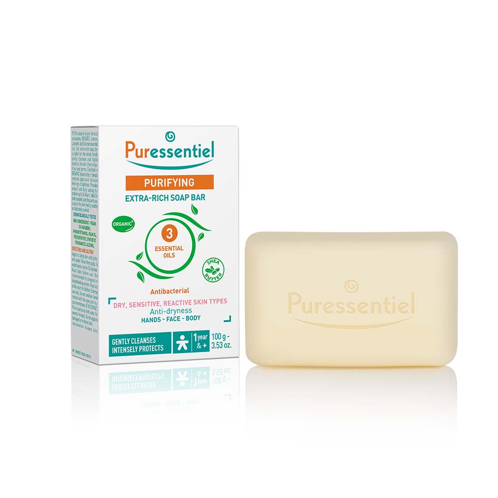 PURESSENTIEL ASSAINISSANT PAIN SAVON SURGRAS 100g
