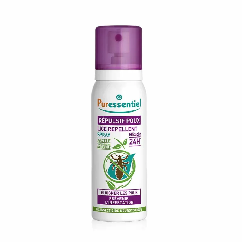PURESSENTIEL SPRAY REPULSIF POUX 75ML