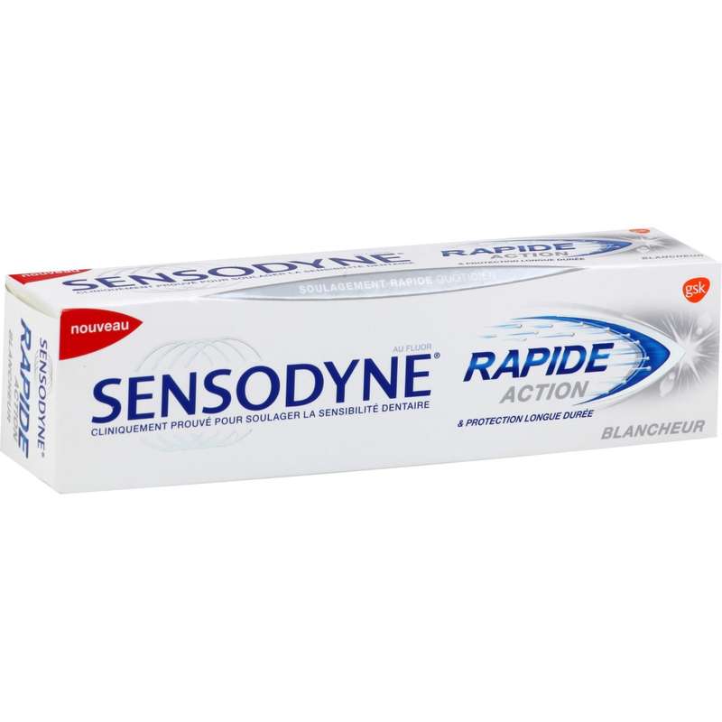 SENSODYNE DENTIFRICE ACTION RAPIDE 75ml