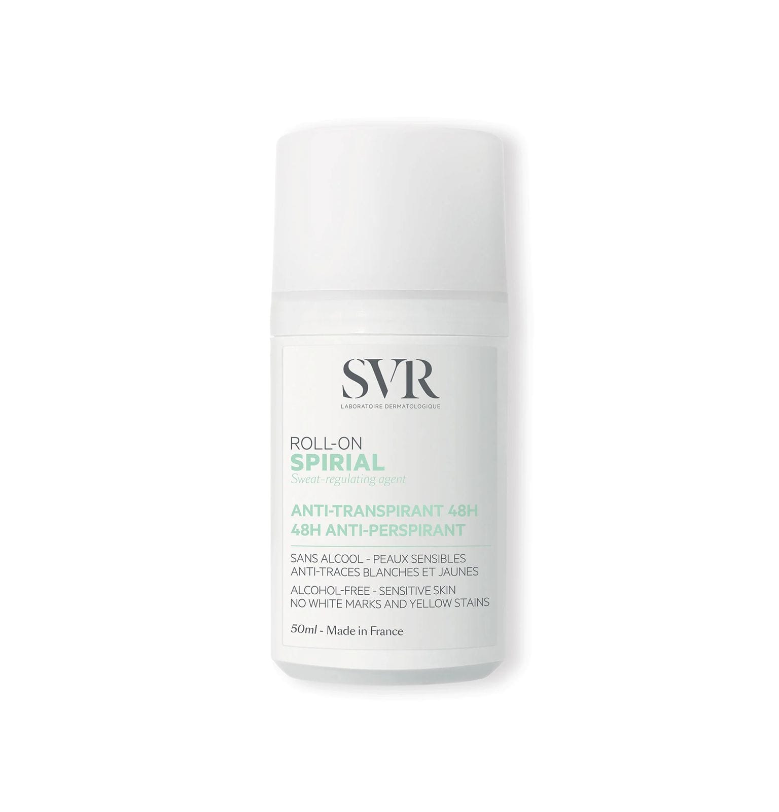 SVR SPIRIAL DEODORANT ROLL-ON ANTI-TRANSPIRANT INTENSE 48H 50ML