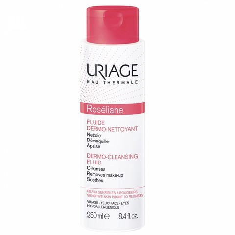 URIAGE ROSÉLIANE FLUIDE DERMO-NETTOYANT 250mL