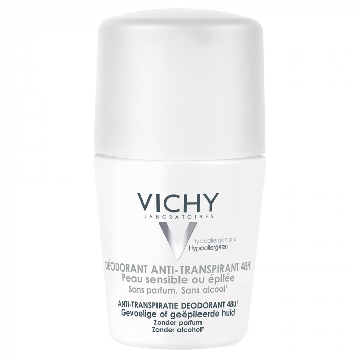 VICHY DÉODORANT ANTI TRANSPIRANT EFFICACE 48H PEAUX SENSIBLES 50ML